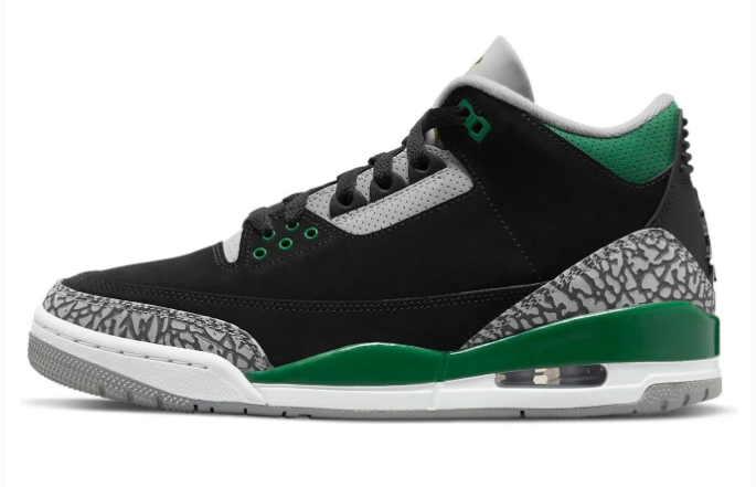 Air Jordan 3 Retro 'Pine Green' Sneaker